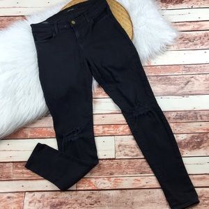 J. Brand super skinny jeans in blackout black
